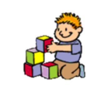  clip art of boy kneeling and packing backpack