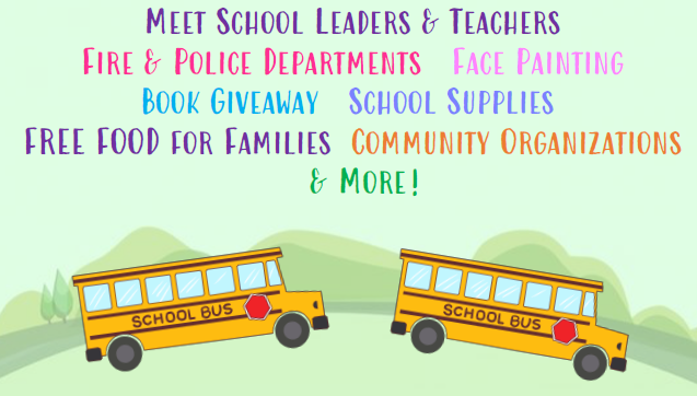  A flyer advertising Meet School Leaders & Teachers Fire & Police Departments