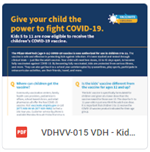 Vaccinate Virginia Flyer