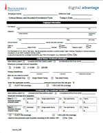 Picture of Transamerica Enrollment Form