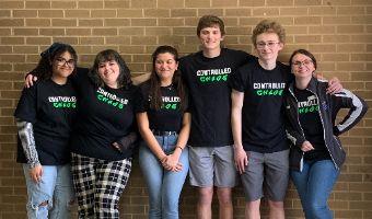  5 team members and coach
